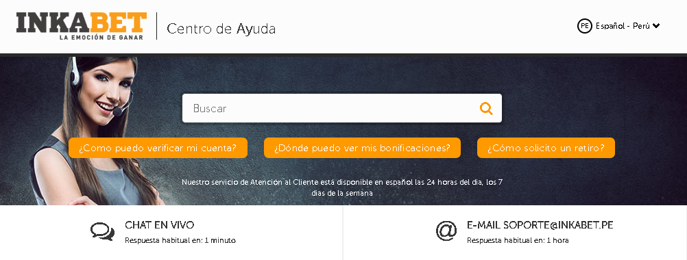inkabet atención al cliente